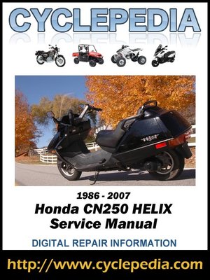 cover image of Honda CN250 Helix 1986-2007 Service Manual
